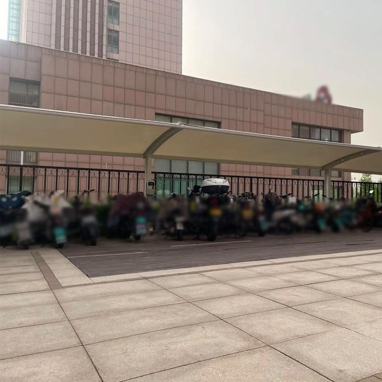 黔西南膜结构电动车棚