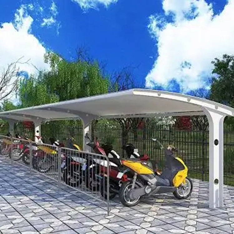 黔西南膜结构电动车棚